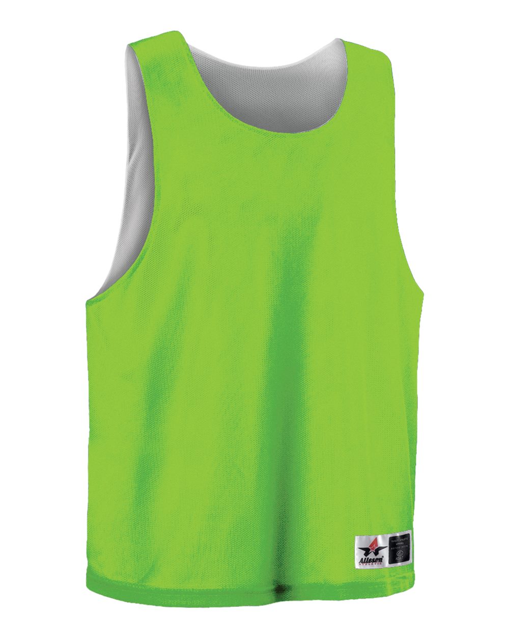 Reversible racerback practice pinnie